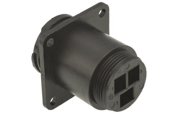 Product image for 3way socket contact panel receptacle,35A