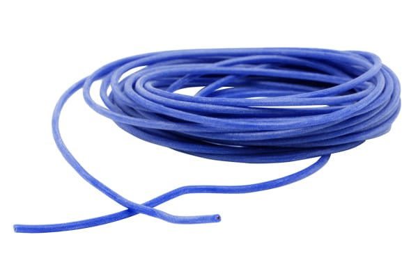 Product image for SILICONE CABLE BLUE