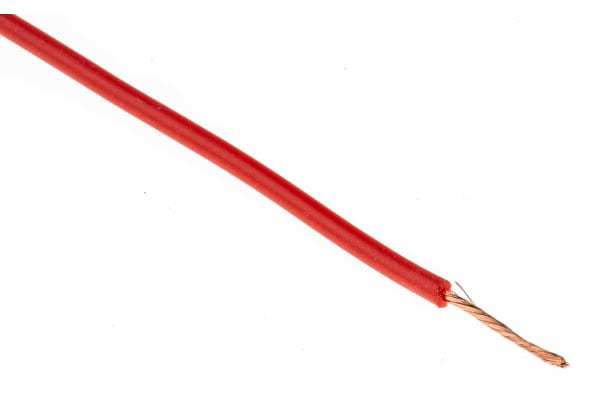 Product image for SILICONE CABLE RED