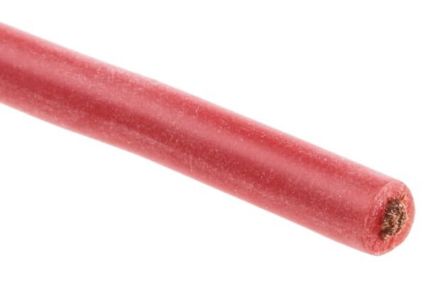 Product image for SILICONE CABLE RED