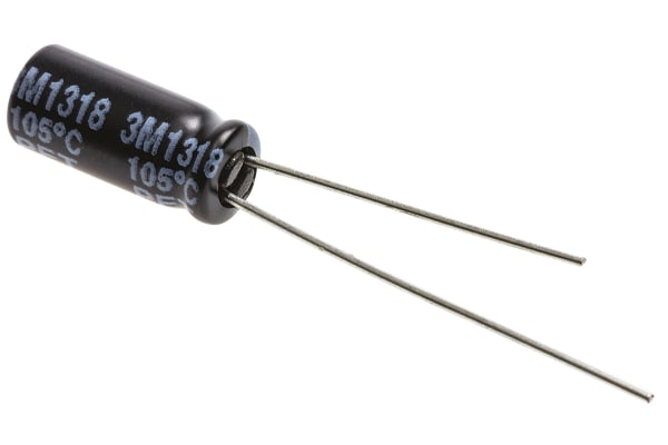 Product image for YXF AL ELECTRO CAP,10UF 50V 105DEG C