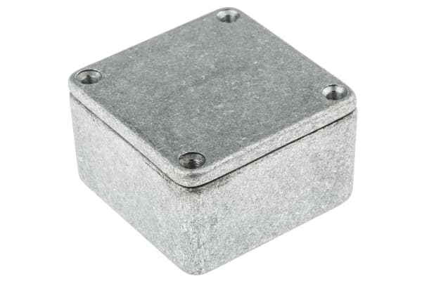 Product image for DIECAST ALUMINIUM BOX, 50X50X31MM