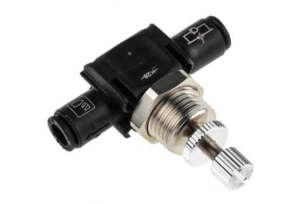 Product image for LF3000 panel mount flow regulator,6mm