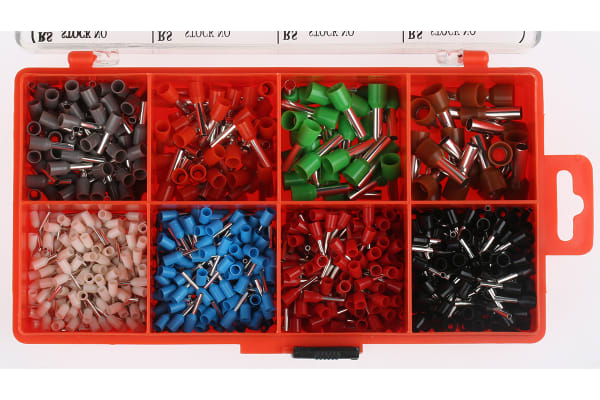 Product image for French colour code ferrule kit,10sq.mm