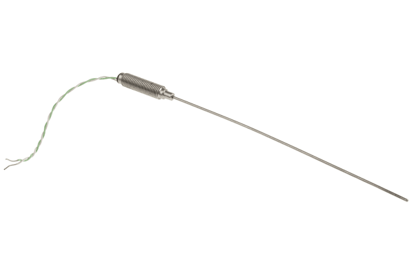 Product image for K S/STEEL SHEATHTHERMOCOUPLE,1.5MMX0.15M