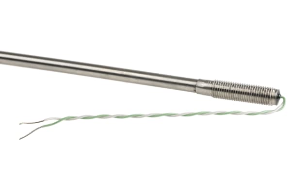 Product image for K s/steel sheath thermocouple,6mmx0.5m