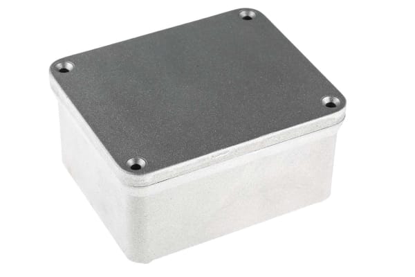 Product image for IP65 diecast aluminium box,142x117x71mm