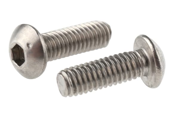 Product image for A4 s/steel skt button head screw,M4x12mm