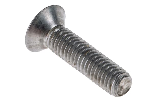 Product image for A4s/steel hex skt csk head screw,M3x12mm