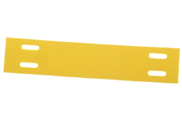 Product image for Yellow tie on cable marker,5-12.5mm dia