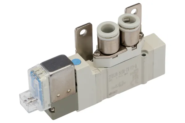 Product image for 6mm 5/2 sol/spring manifold valve,24Vdc
