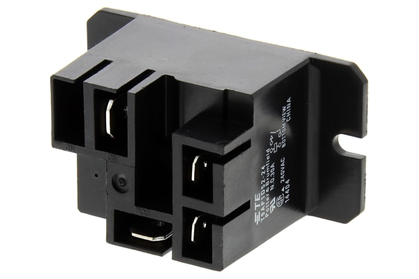 Product image for SPNO flange mount relay,30A 24Vdc coil