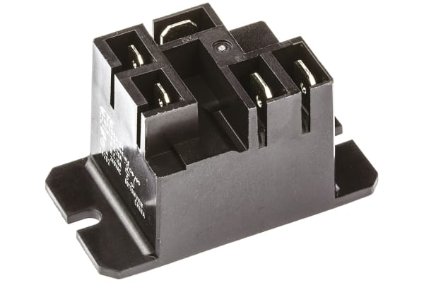 Product image for SPDT flange mount relay,20A 24Vdc coil