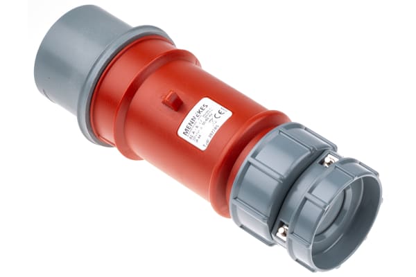 Product image for RED 3PN+E IP44 POWER TOP PLUG,32A 400V