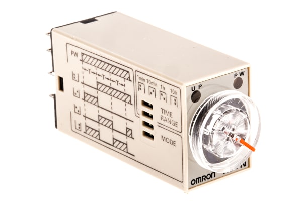 Product image for DPDT 4functiontimer,0.1min-10hr 200-230V