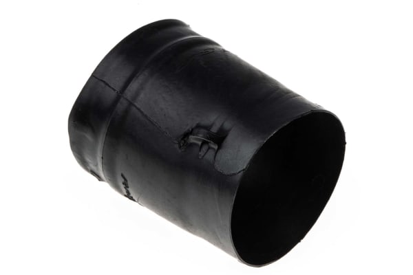 Product image for TE Connectivity Straight Cable Boot Black, Fluid Resistant Elastomer, 30mm