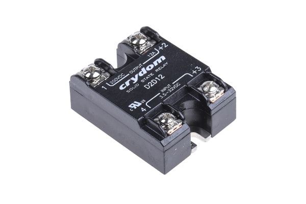 Product image for Sensata / Crydom 12 A Solid State Relay, Surface Mount, MOSFET, 200 V Maximum Load