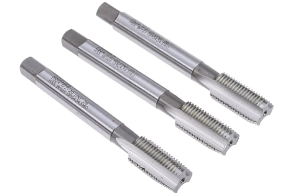 Product image for E524 HSS UNF ST/FL TAP ISO529 1/2 SET3