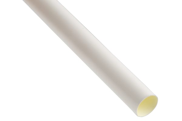 Product image for White adhesive lined heatshrink tube,9mm