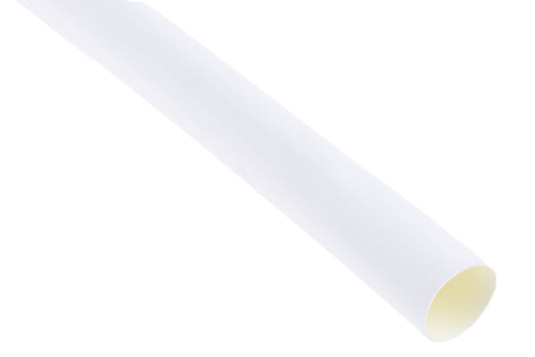 Product image for White adhesive lined heatshrinktube,12mm