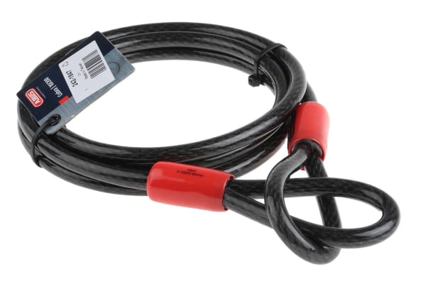 Product image for STEEL SECURITY CABLE LOOP DIA. 10MM, 2M