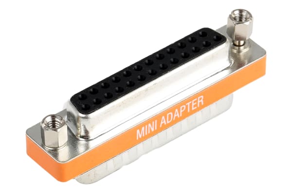 Product image for 25 way D sub-min null modem adaptor