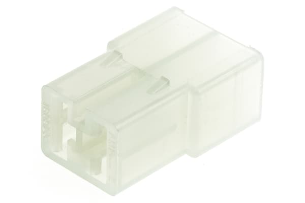 Product image for 1 way receptacle housing,0.25in