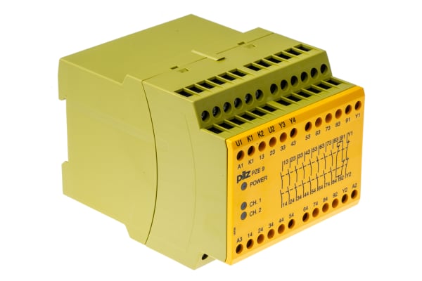 Product image for Pilz 24 V dc Safety Relay -  Dual Channel With 8 Safety Contacts PNOZ X Range with 1 Auxiliary Contact, Compatible With