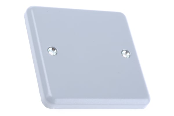 Product image for METALCLAD PLUS 1 GANG BLANKING PLATE