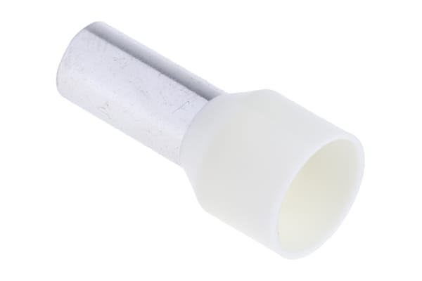 Product image for Cream insulated bootlace ferrule,16mmsq.