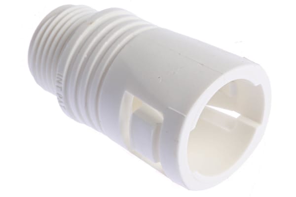 Product image for STRAIGHT ADAPTOR FOR PVCCONDUIT,M20 20MM