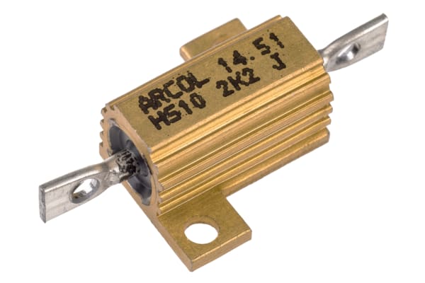 Product image for HS10 AL HOUSE WIREWOUND RESISTOR,2K2 10W