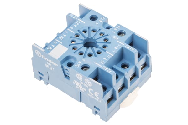 Product image for 60.13 11-pin socket with screw terminals