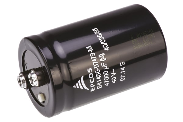 Product image for GP AL ELECTROLYTIC CAPACITOR,47000UF 40V