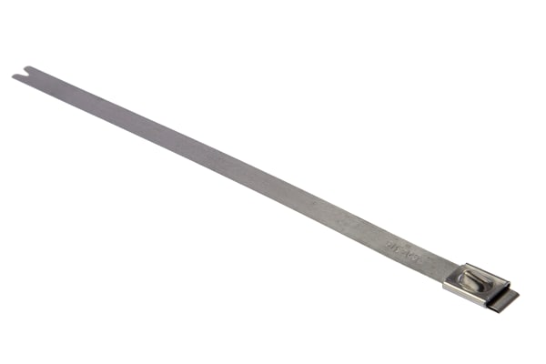 Product image for Self locking s/steel cable tie,7.9x201mm