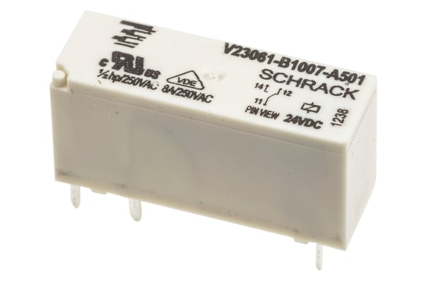 Product image for V23061B1007A501,MSR-RELAY,24VD