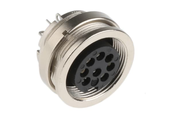 Product image for Series 723 8 way chassis mount socket,5A