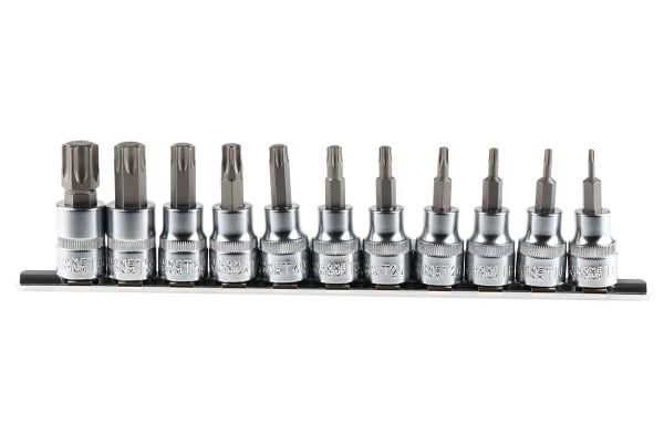 Product image for 11 piece Torx(R) 3/8in sq drive bit set