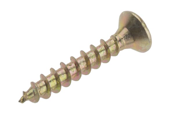 Product image for Cross csk head chipboard screw,4x25mm