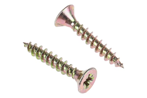 Product image for Cross csk head chipboard screw,5x30mm