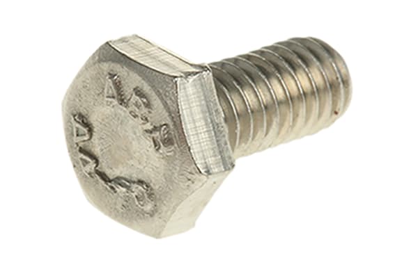 Product image for A4 s/steel hexagon set screw,M4x8mm