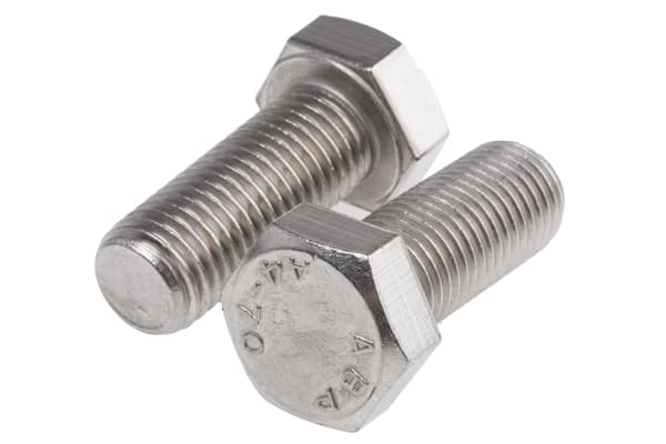 Product image for A4 s/steel hexagon set screw,M16x40mm