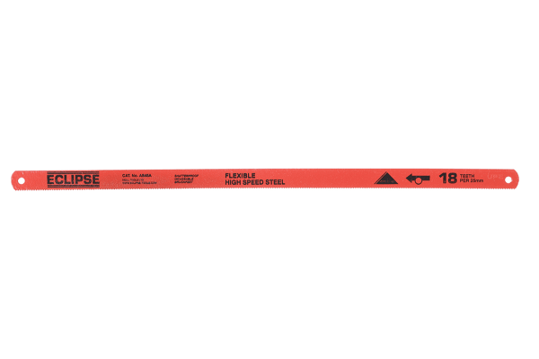 Product image for ECLIPSE FLEXIBLE HSS HACKSAW BLADE,18TPI