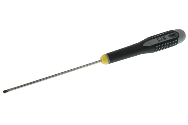 Product image for Slotted flared tip screwdriver,125x3mm