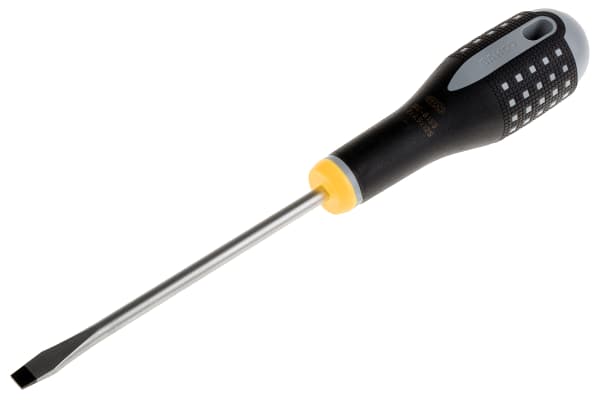 Product image for Slotted flared tip screwdriver,125x6.5mm