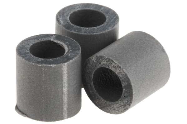 Product image for ROUND PLASTIC SPACER,M3 X 6.4MM L