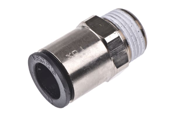 Product image for Male taper straight adaptor,R3/8x12mm