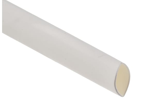 Product image for White flame retardant tube,9.5mm bore