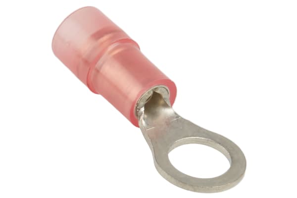 Product image for Red M5 insul ring terminal,0.5-1.5sq.mm