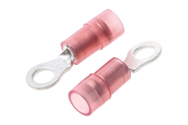 Product image for Red M3.5insul ring terminal0.5-1.5sq.mm